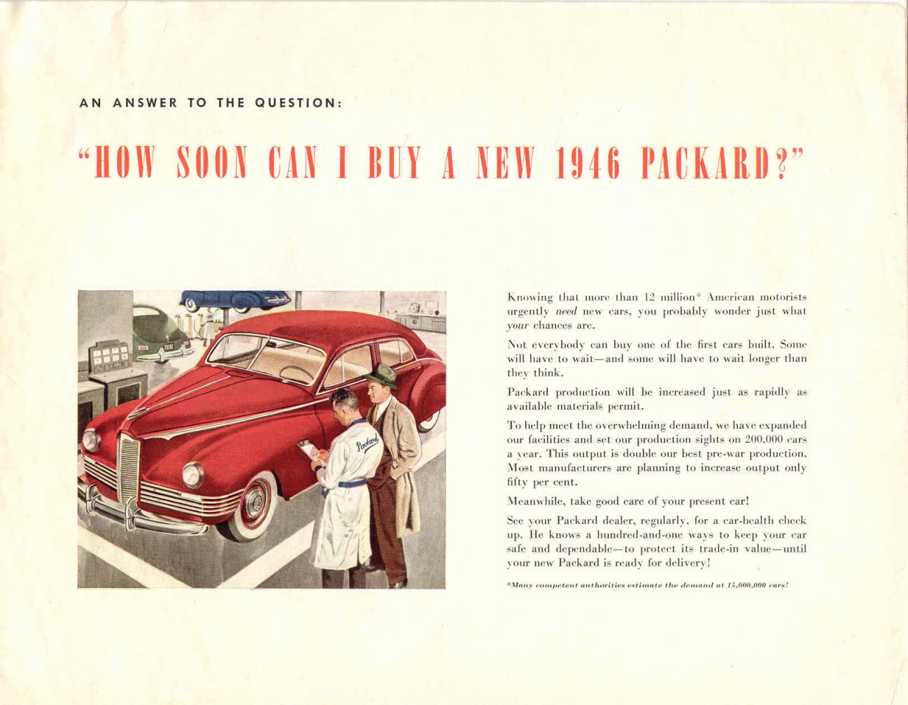 1946 Packard Brochure Page 2